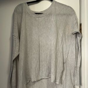 Grey thin sweater size L